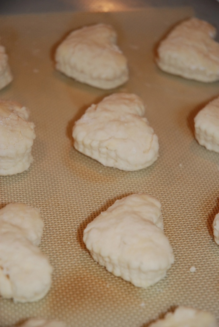 valentines biscuits