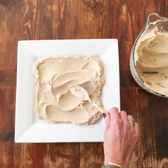 Caramel Skor Bar Dip for Apples Sugar Plum Sisters